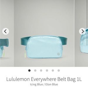 NWT Lululemon Belt bag Rare color